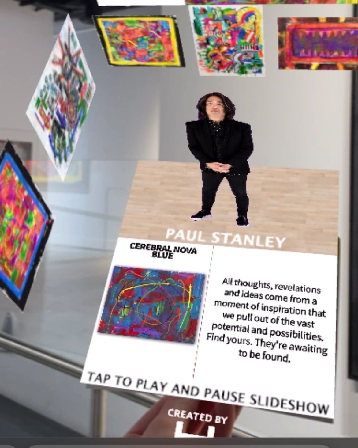 Paul Stanley — AR Art Card